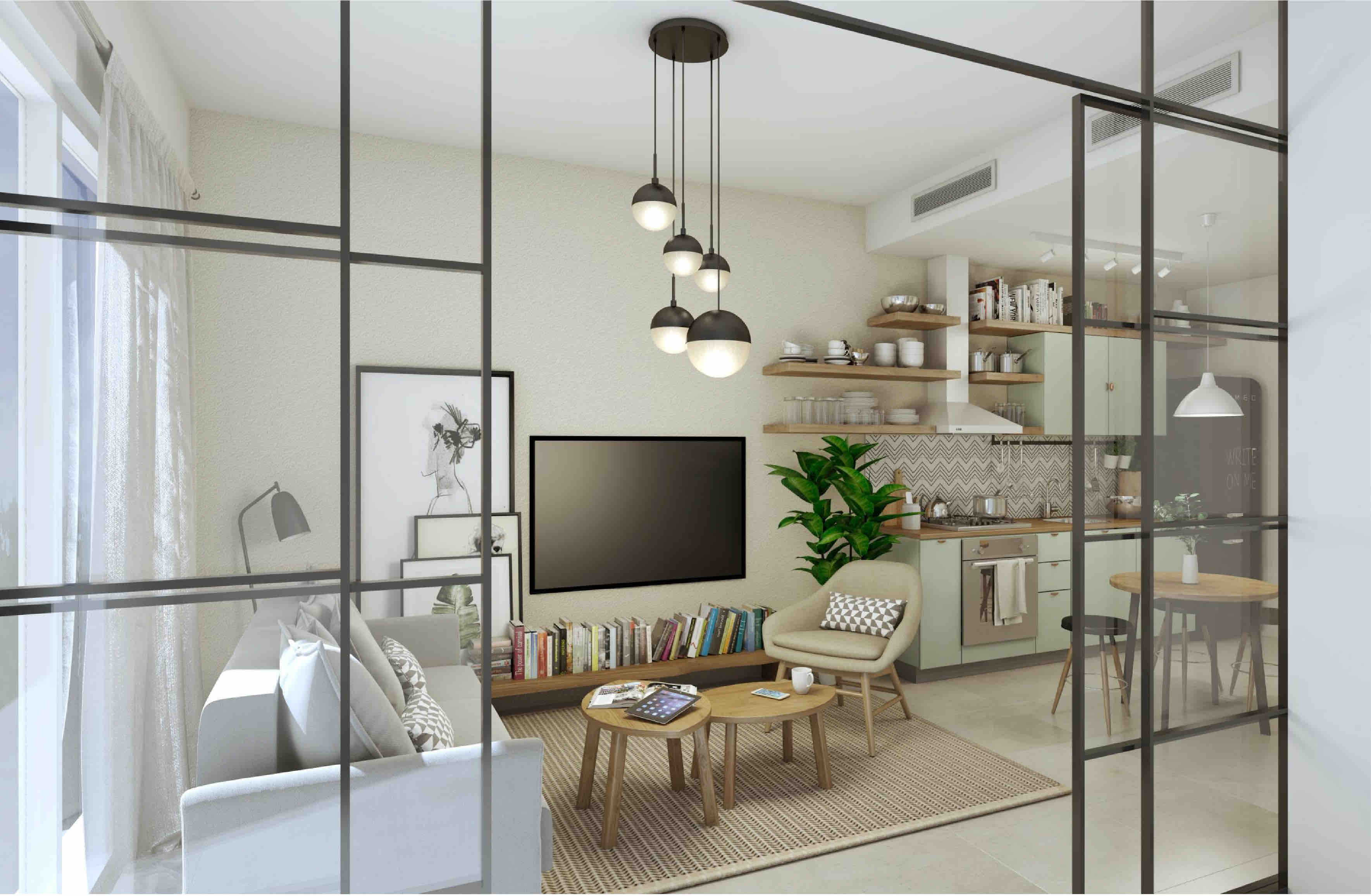Dubai Hills Estate Living Room Image
