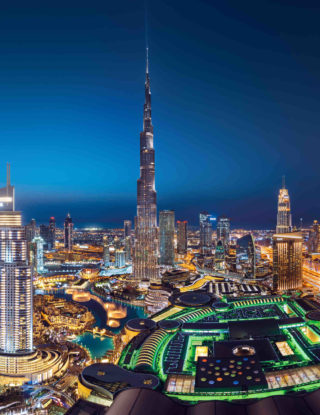 Вид на Downtown Dubai — ПОТРЯСАЮЩИЙ ADDRESS